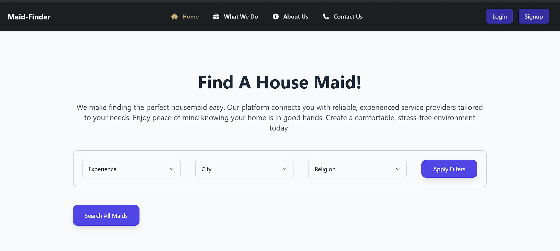 Maid Finder