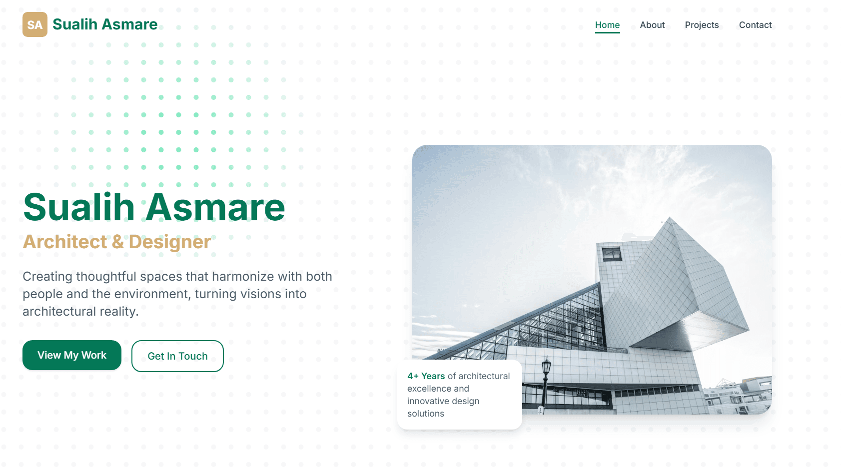 Sualih Architect Portfolio